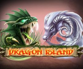 Dragon island logo